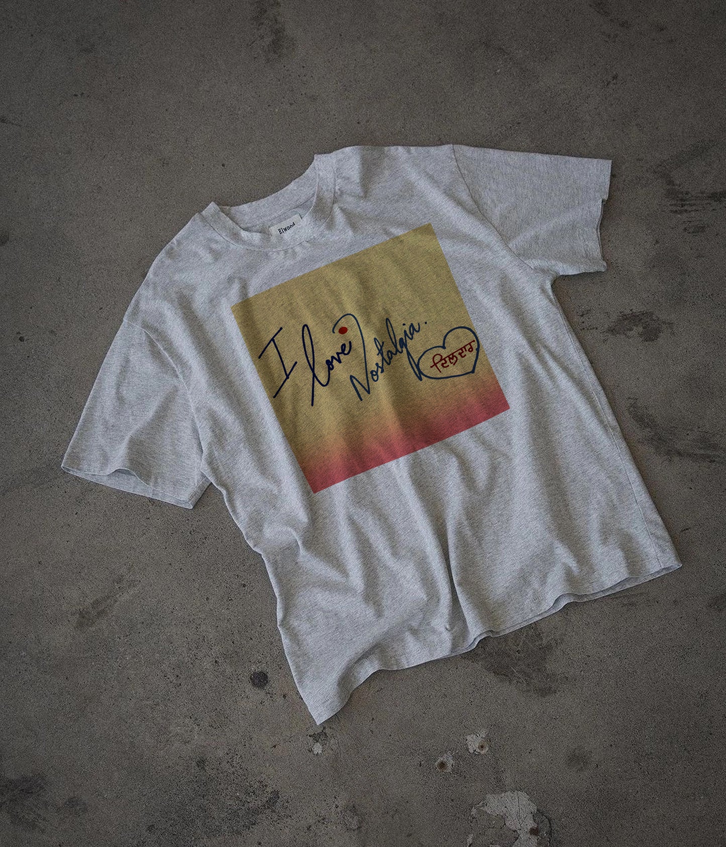 I Love Nostalgia – Oversized Tee