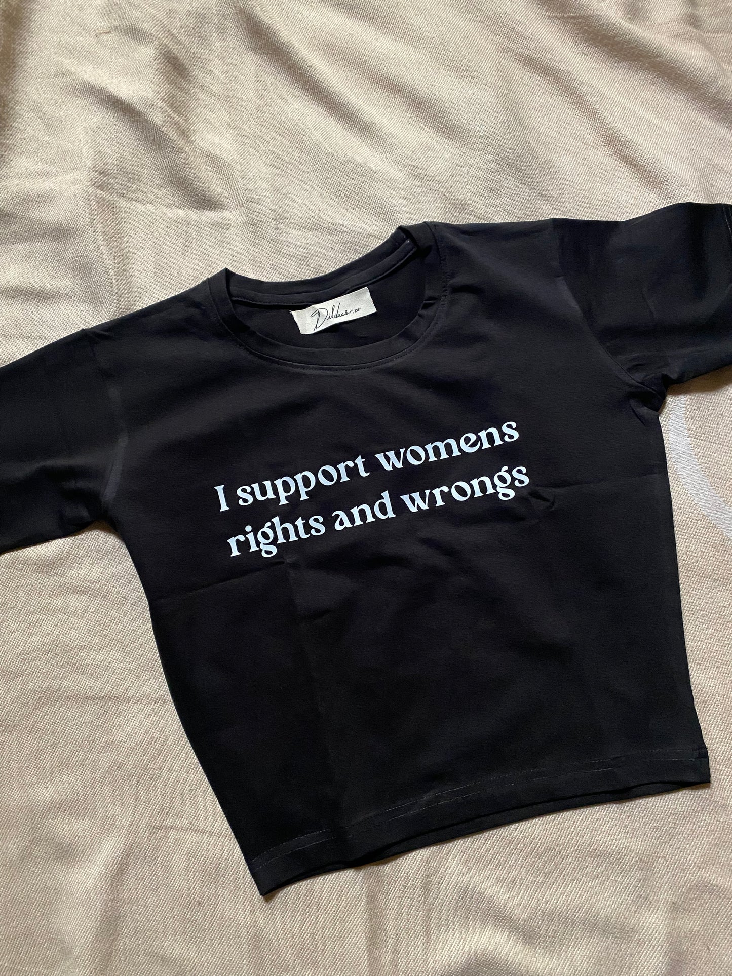 Crop tee for the baddies