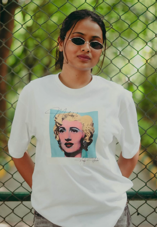 Madhubala x Warhol | Oversized Tee