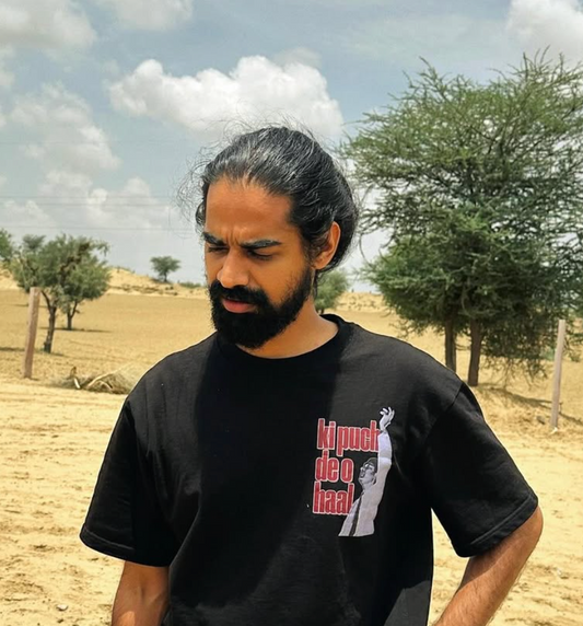 Ki Puchde O Haal — Pocket Poet Premium Tee